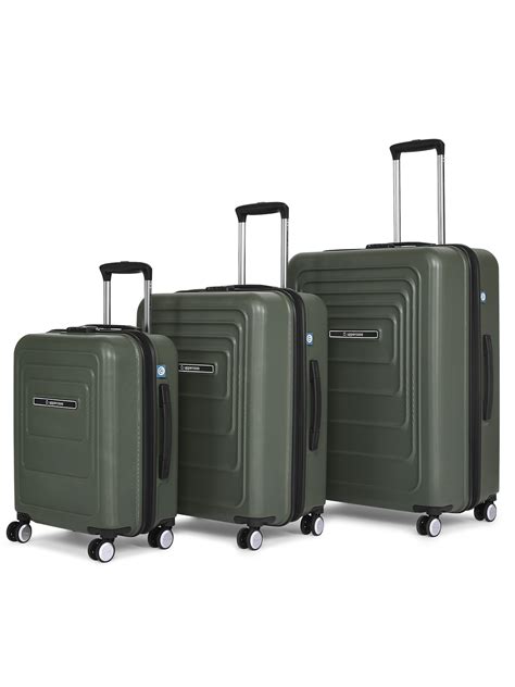 Buy Trip Ready Helix Grey 3-Piece Trolley Set Online