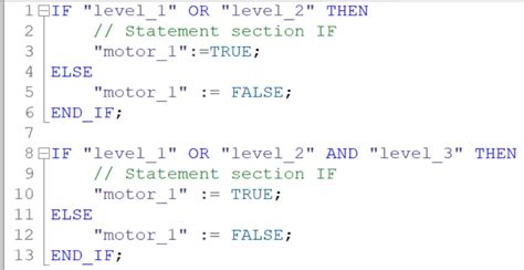 Siemens SCL Logical Expressions: AND, OR, NOT, XOR with Examples