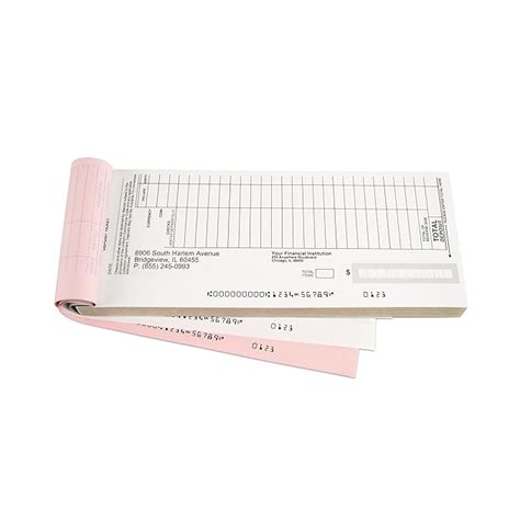 Business Deposit Books - 2 Part Duplicate Deposits, Qty 200 Carbonless ...