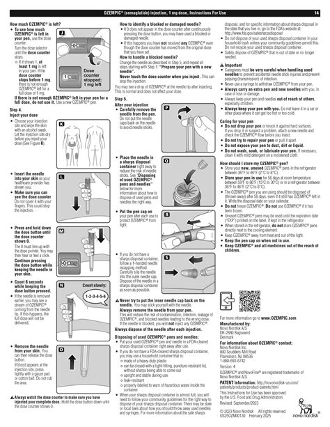 Image result for Ozempic Dispensing Quick Reference Guide