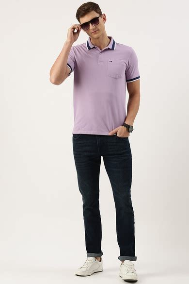 Buy Men Navy Dark Wash Classic Tapered Jeans Online - 905498 | Peter ...