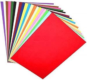 Flipkart.com | Eclet A4 Color Paper Colour, 100 Sheets Pack for Art ...