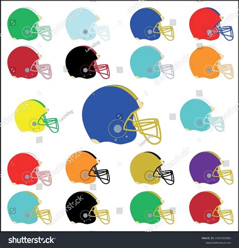 1,290 Football Helmet Clipart Images, Stock Photos & Vectors | Shutterstock