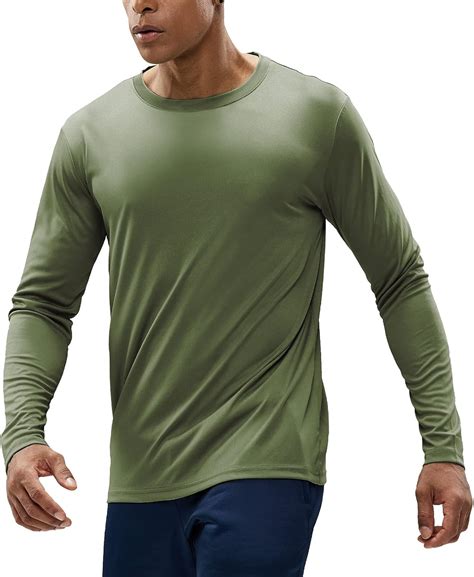 MIER Mens Quick Dry Long Sleeve T-Shirt UPF 50 UV India | Ubuy