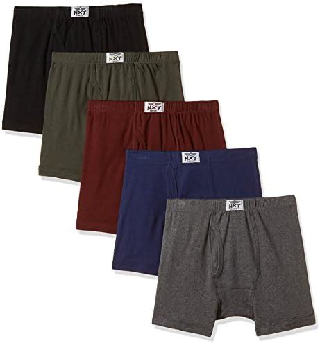 Buy Force NXT Men's Cotton Trunks (Pack of 5) (8902889684277_MNFR-211 ...