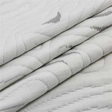 Fashion Comfort Mattress Ticking Fabric White Bamboo Charcoal Fabric ...