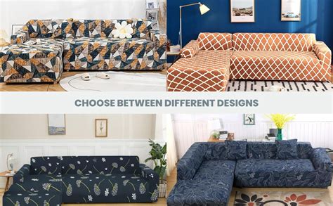 House of Quirk Universal Sectional 140 GSM Sofa Covers L - Shape ...