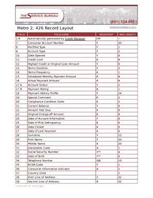Image result for What Is Metro 2 Challenge File Format