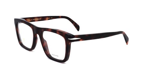 Buy Eyeglasses DAVID BECKHAM Db 7020 00UC Red Havana / 00 Demo Lens ...