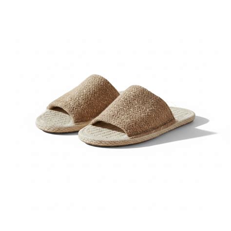 Open Toe Cotton Home Slippers | Sohum Linen