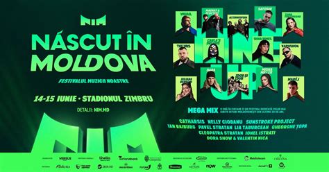 Născut în Moldova, Stadionul Zimbru, Chisinau, 14 June to 15 June ...