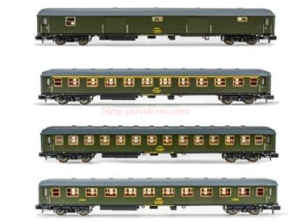 Arnold - Set de cuatro coches 8000, RENFE, Epoca IV, Escala N, Ref ...