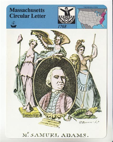 MASSACHUSETTS CIRCULAR LETTER Samuel Adams Author 1980 STORY OF AMERICA ...