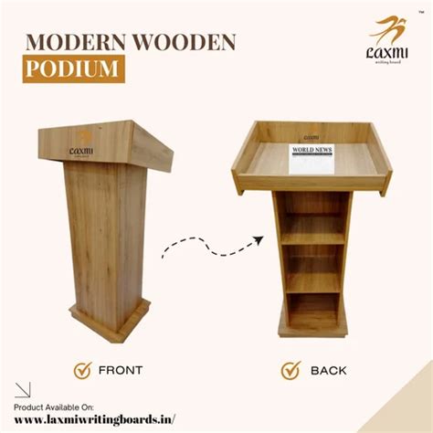 Wooden Podium - Wooden Podium for Office, Schools & Events Manufacturer ...