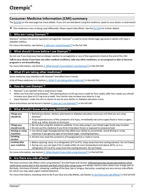 Image result for Ozempic Dispensing Quick Reference Guide