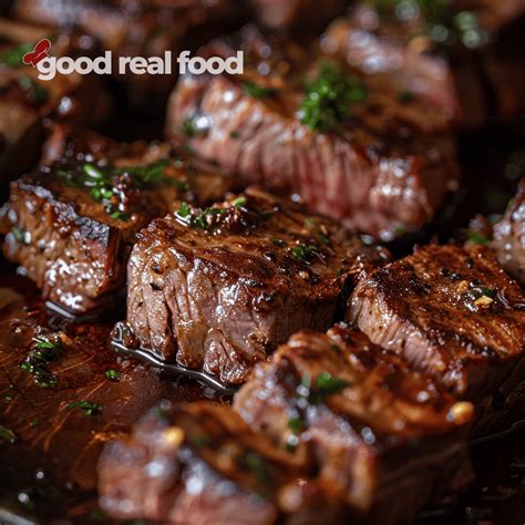 Marinated Steak Bites - Good Real Food
