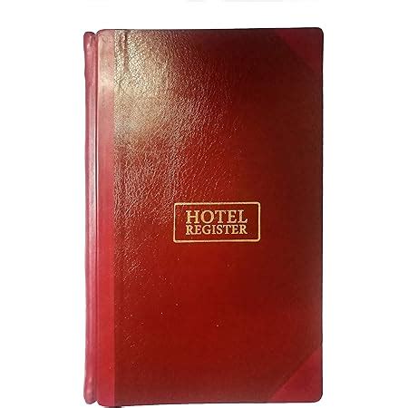 LRS Super Pure Leather Binding Big Size 100 Pages 1500 Entries Hotel ...