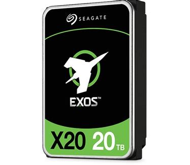Specificaties van Seagate Exos X20 (SAS, SED-FIPS), 20TB - Tweakers