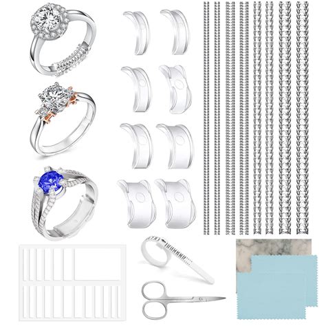 Buy TecoKart® 22 Pcs Ring Size Adjuster for Loose Rings – Plug-in ...