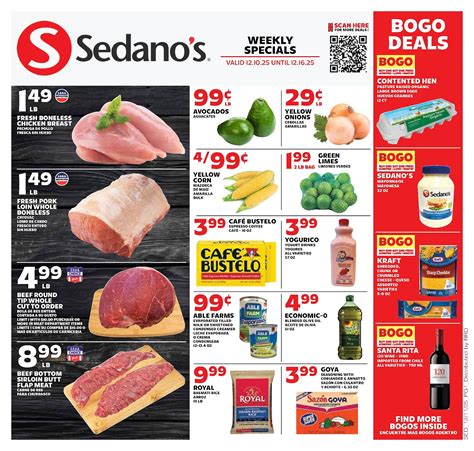 Sedano's Weekly Ad (1/14/26 - 1/20/26) Supermarket Flyer