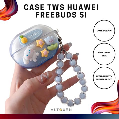 Jual Case Huawei Freebuds 5i Transparan Soft Case TWS Cover Protection ...