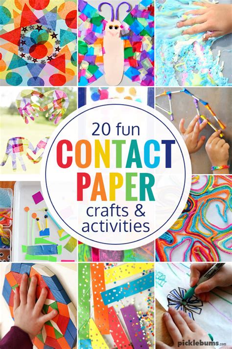 Image result for Crafts Using Contact Paper