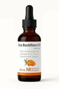 Buy Sea BuckThorn Pulp Oil – Rich in 3 6 7 9 | 100% Pure & Cold-Pressed ...