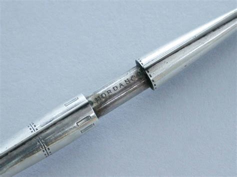 Victorian Novelty Silver 'Whitehead Torpedo' Propelling Pencil by ...