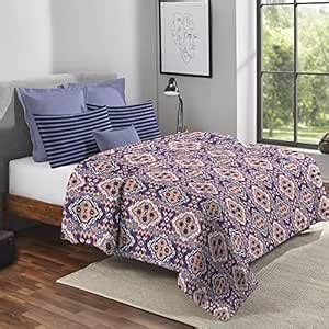 Trident Feather Tales Queen Size Reversible Comforter Double Bed ...