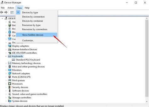 Device Manager Keyboard 的图像结果