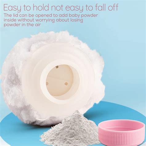 Baybee Baby Powder Puff with Storage Container, Ultra Soft Baby Powder ...