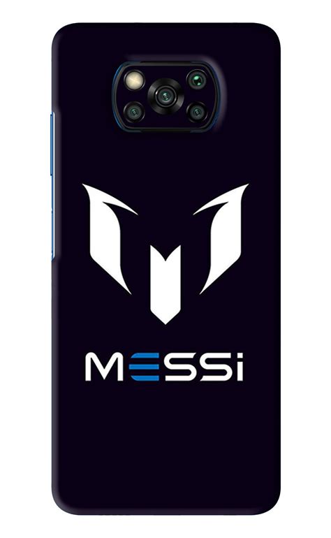 Messi Logo Poco X3 Pro Back Skin Wrap | Only Rs.149 – SkinLelo