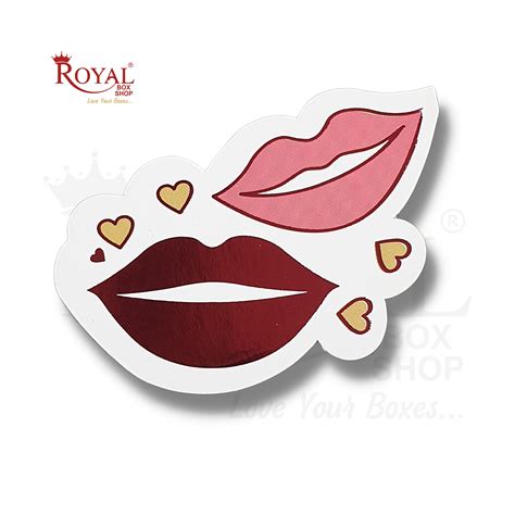 Valentine Day Gift Tags I Twin Lips I Perfect for Valentine Gifts, Cho ...