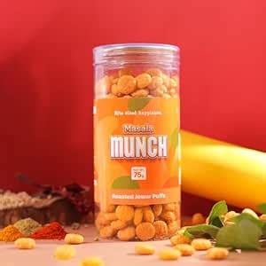 CRACK A NUT Roasted Jowar Puffed Healthy Snakes I Roasted Tasty Snacks ...