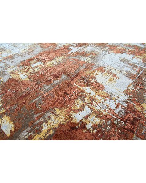 Rustic Matrix Rug | Modern Hand Knotted | Wool and Silk Rugs | Cocoon ...