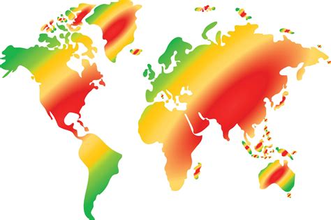 climate change world map 28195939 Vector Art at Vecteezy