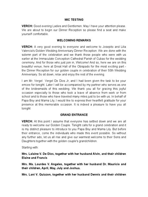 Image result for Wedding Reception Anchoring Script