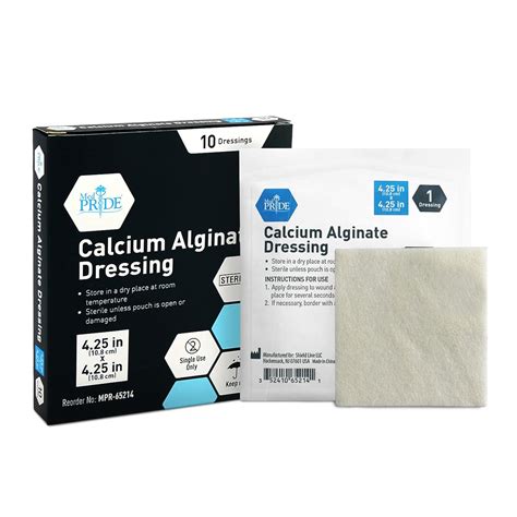 Medpride Calcium Alginate Wound Dressing Pads| India | Ubuy