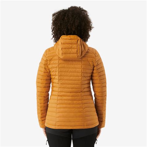 Women's Mountain Trekking Hooded Down Jacket - MT100 -5 °C