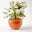 Buy BEHOMA Metal Round Flower Vase for Home Decor | Table Decorative ...