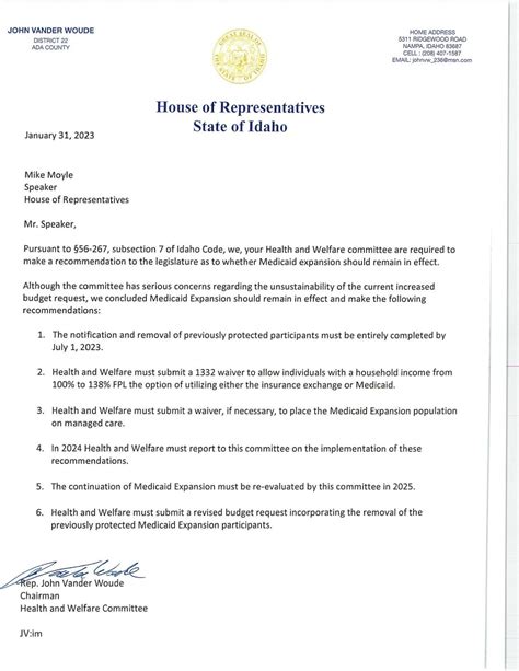 Idaho House recommends Medicaid expansion stay, but with concerns ...