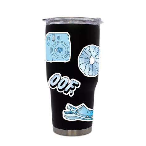 Big Moods Buy Blue Aesthetic Sticker Pack - 10pc Online India | Ubuy