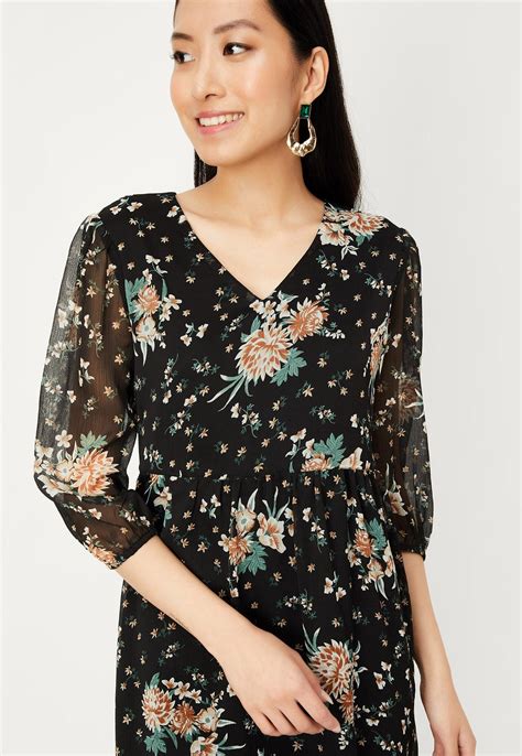 Buy Women Floral Printed Tunic Online at just Rs. 899.0 - 1000013358917 ...