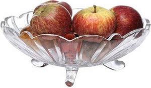 GREEN KIVVI Glass Decorative Bowl Glass Fruit Bowl For Serving ...