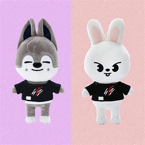Buy YHJjvdv Stray Kids Plush Toys, Skzoo Plush Wolfchan & Leebit, Soft ...