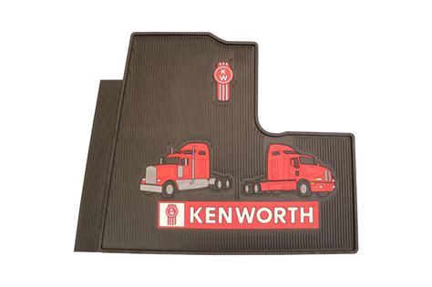 KENWORTH FLOOR MAT SET - K830RED | eBay