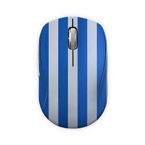 Buy Linear Blue and White Mouse Skin | Roars Club