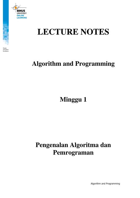 Image result for Introduction to Computer Programming and Algorithm