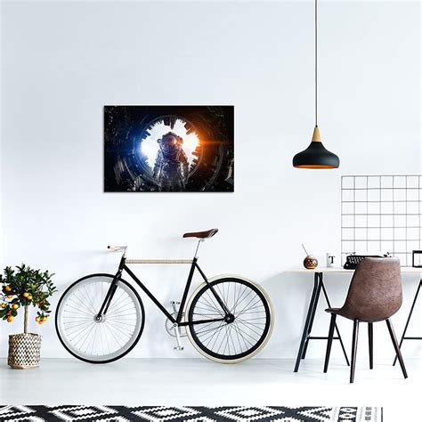 Buy Canvbay Space Canvas Wall Art Astronaut Poster Outer Space Themed ...