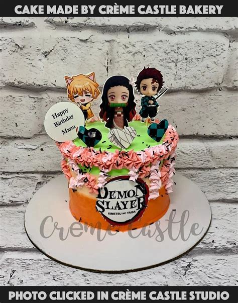 Demon Slayers Cake – Creme Castle